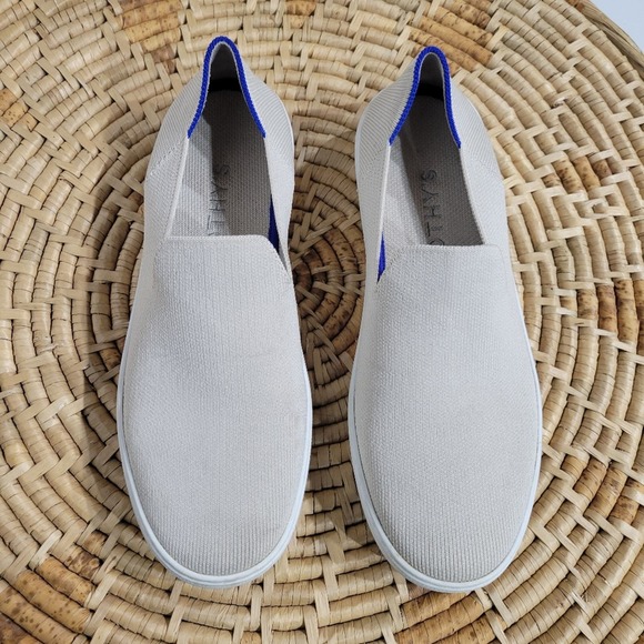 Rothy's Shoes - Rothy's The Original Slip On Ivory Loafer Sneaker Size 9